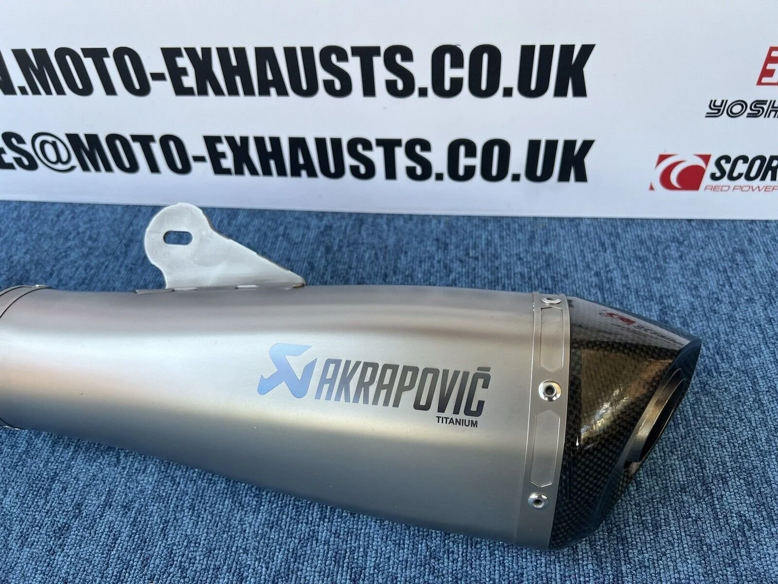 BMW R9T R NINE T Full Titanium Akrapovic Exhaust System Moto